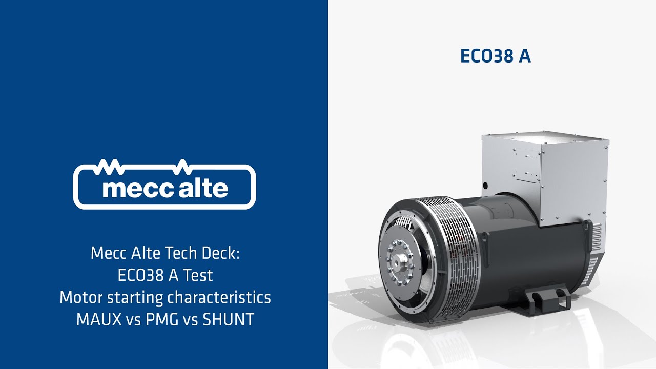 Test ECO38A - Mecc Alte Test Room