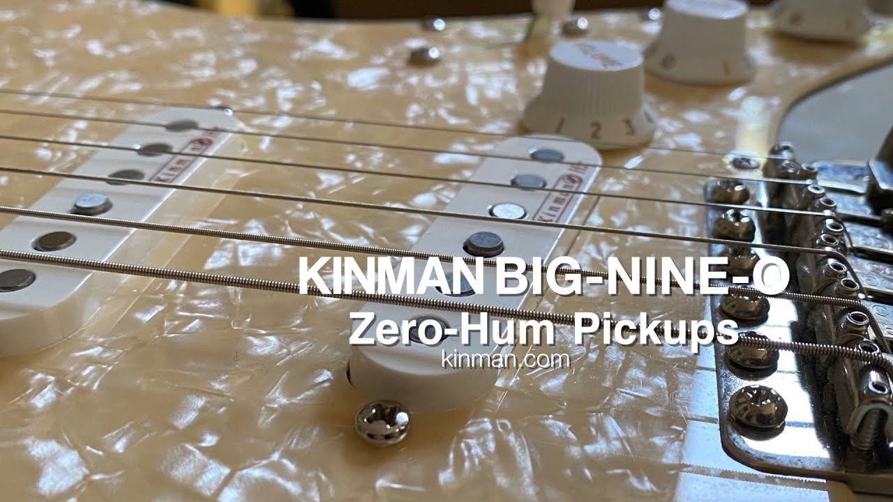 Kinman: BIG-NINE-O Zero-Hum Pickups