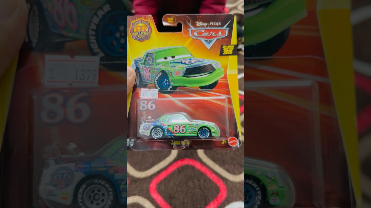 Chick Hicks - Challenge Day 67 of 365 - New Toy Car Unboxing by Rihaan. 