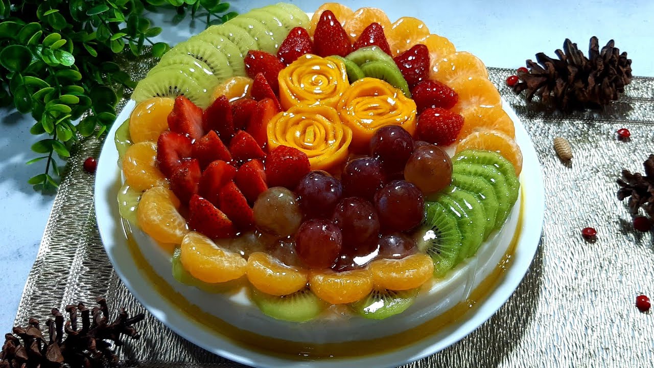 RESEP PUDING BUAH ULANG TAHUN || KEINDAHAN WARNA DAN RASA DISETIAP GIGITAN