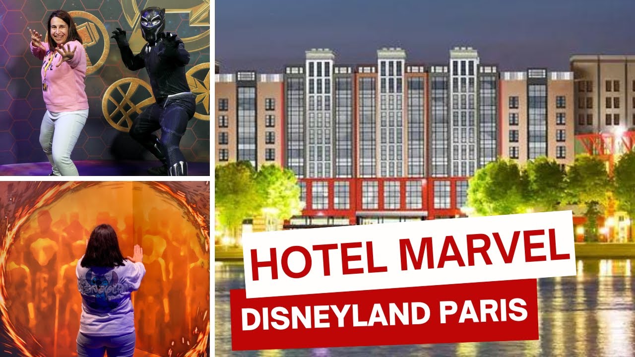 🦸 Hotel NEW YORK THE ART OF MARVEL ➖ Disneyland París 🦹
