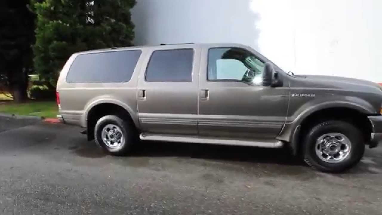 2003 Ford Excursion Limited | Mineral Gray | 3EB66468 | Seattle Redmond