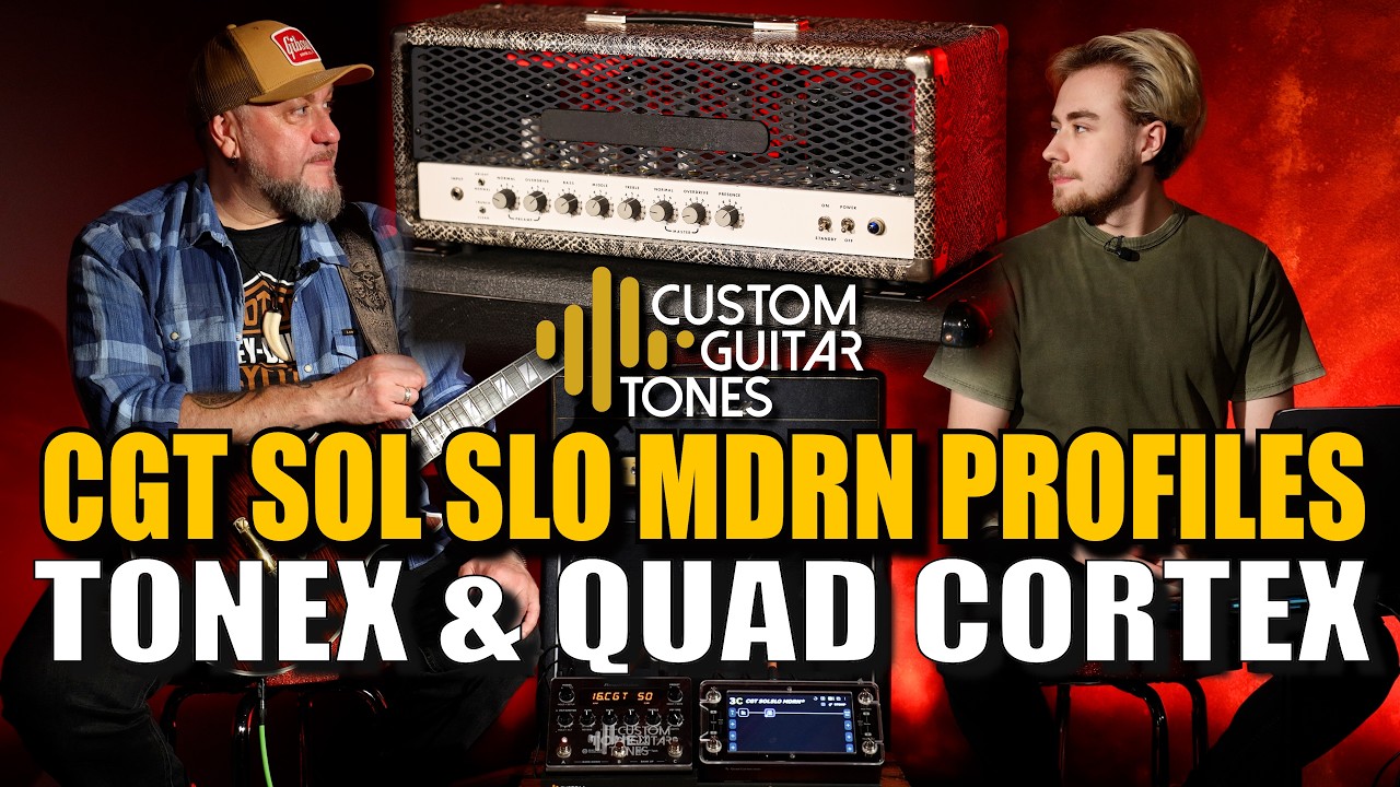 Jak brzmią profile CGT SOL SLO MDRN na urządzeniach ToneX i Quad Cortex?