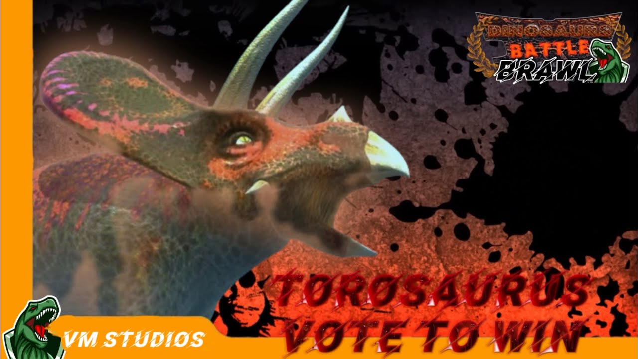 Dinosaurs Battle Brawl: Torosaurus - Vote to Win
