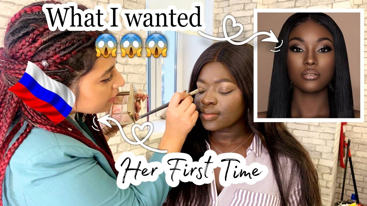 I went to a russian🇷🇺 makeup artist to do my makeup | I never expected the results😱!!! *SHOOKED*