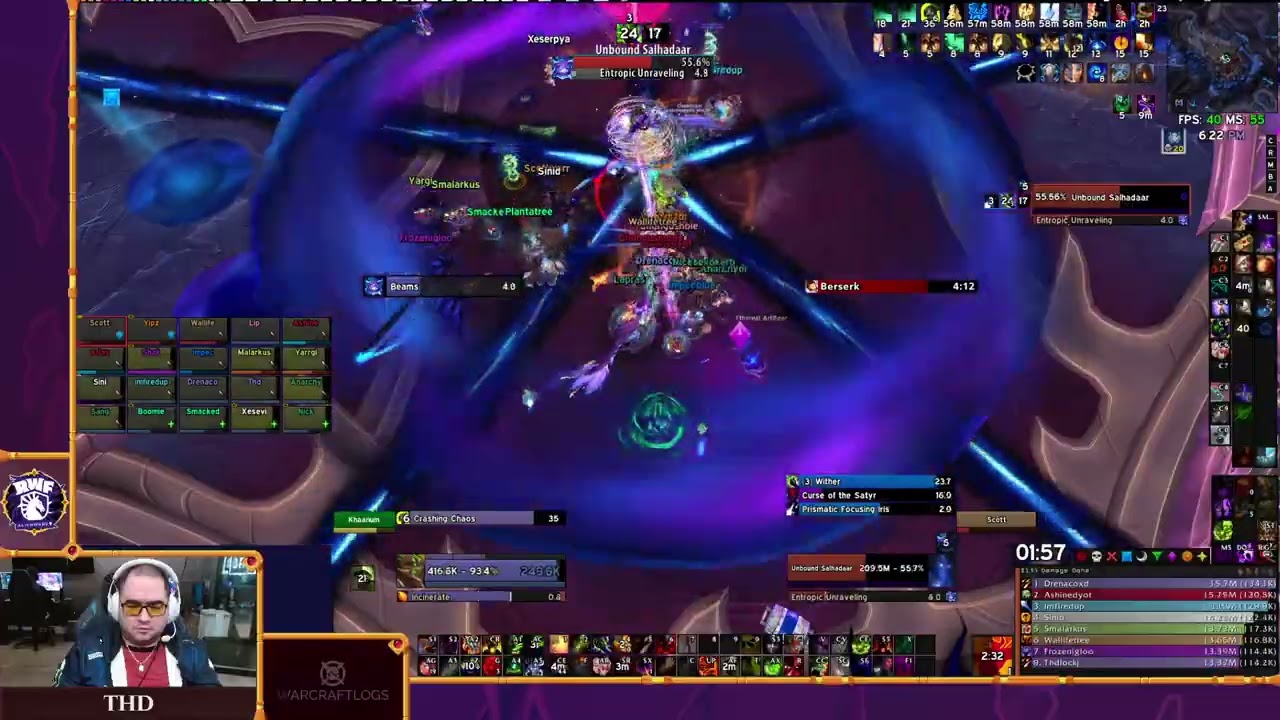 Liquid - Mythic Fallen King Salhadaar (Destro Lock PoV)