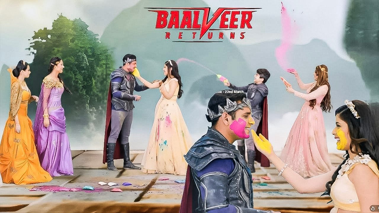 Balveer और Ananya ने वीरलोक में मनाई अपनी पहली Holii || Baalveer Returns ||