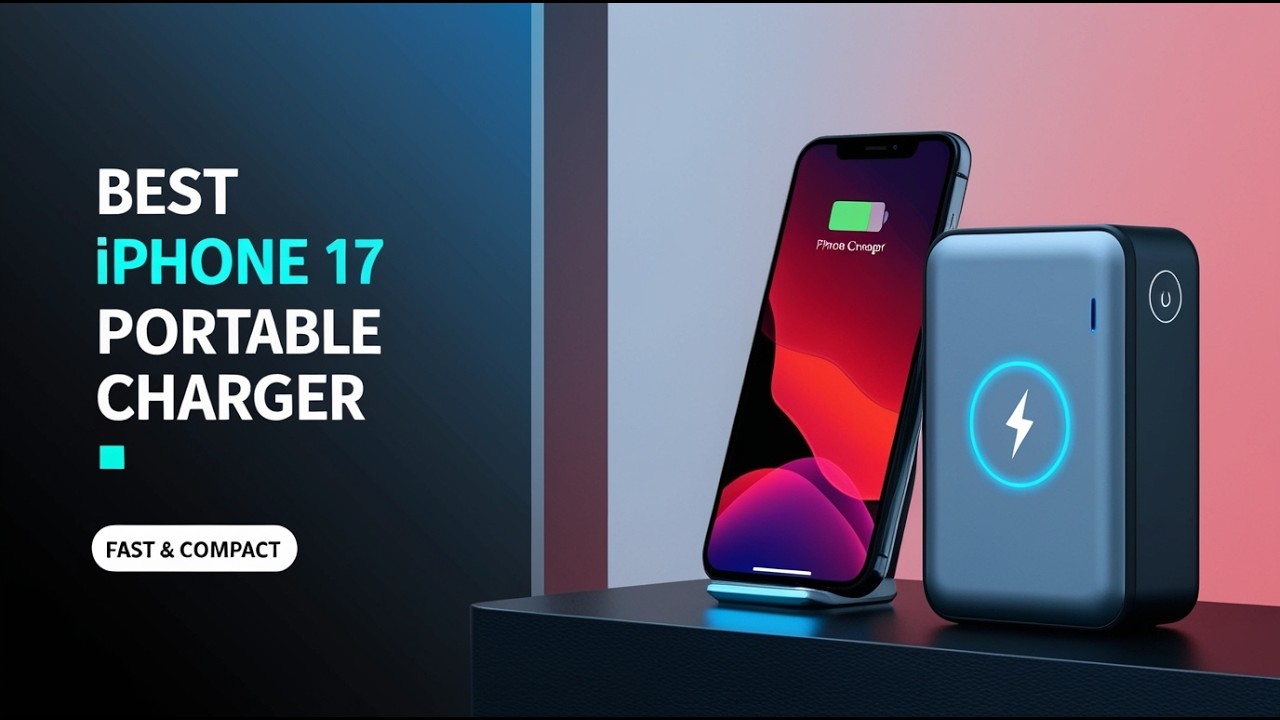 5 Best iPhone 17 Portable Charger in 2026 | Fast & Compact