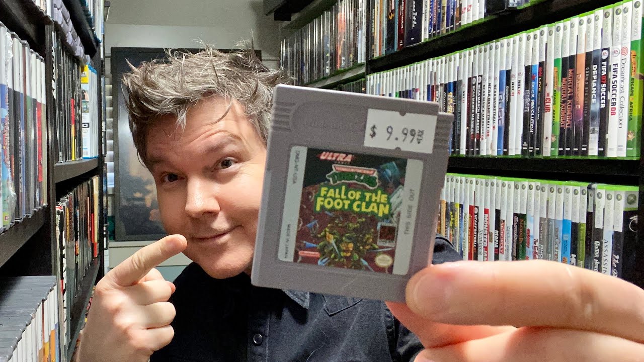 TMNT: Fall of the Foot Clan Review! (Game Boy) - Side Scrolling Superheroes - Electric Playground