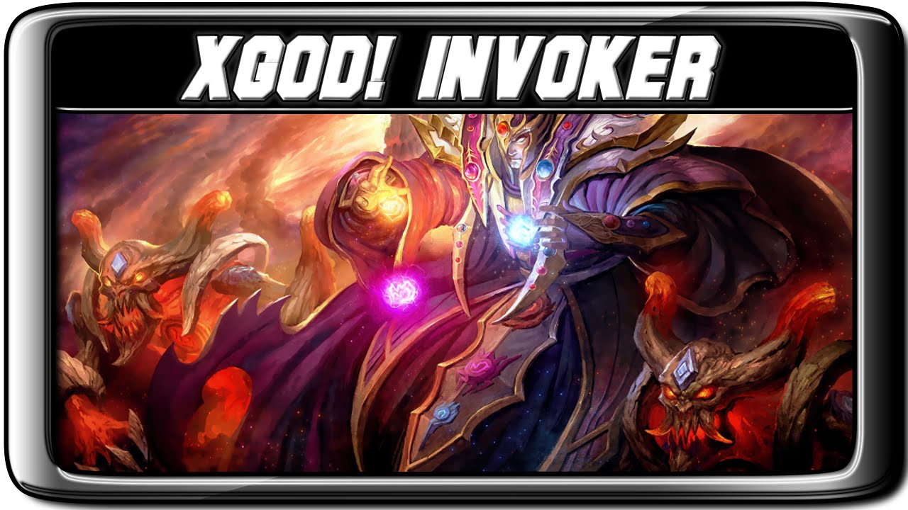 Dota 2 xGod! Invoker Gameplay