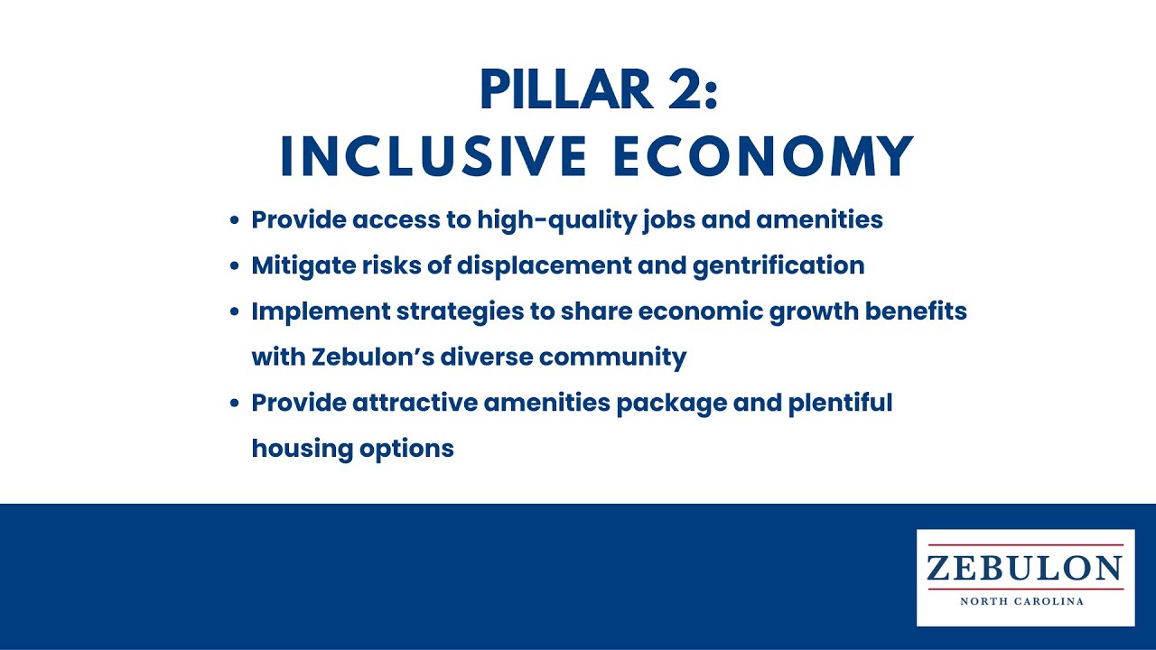 Столп 2 - Инклюзивная экономика