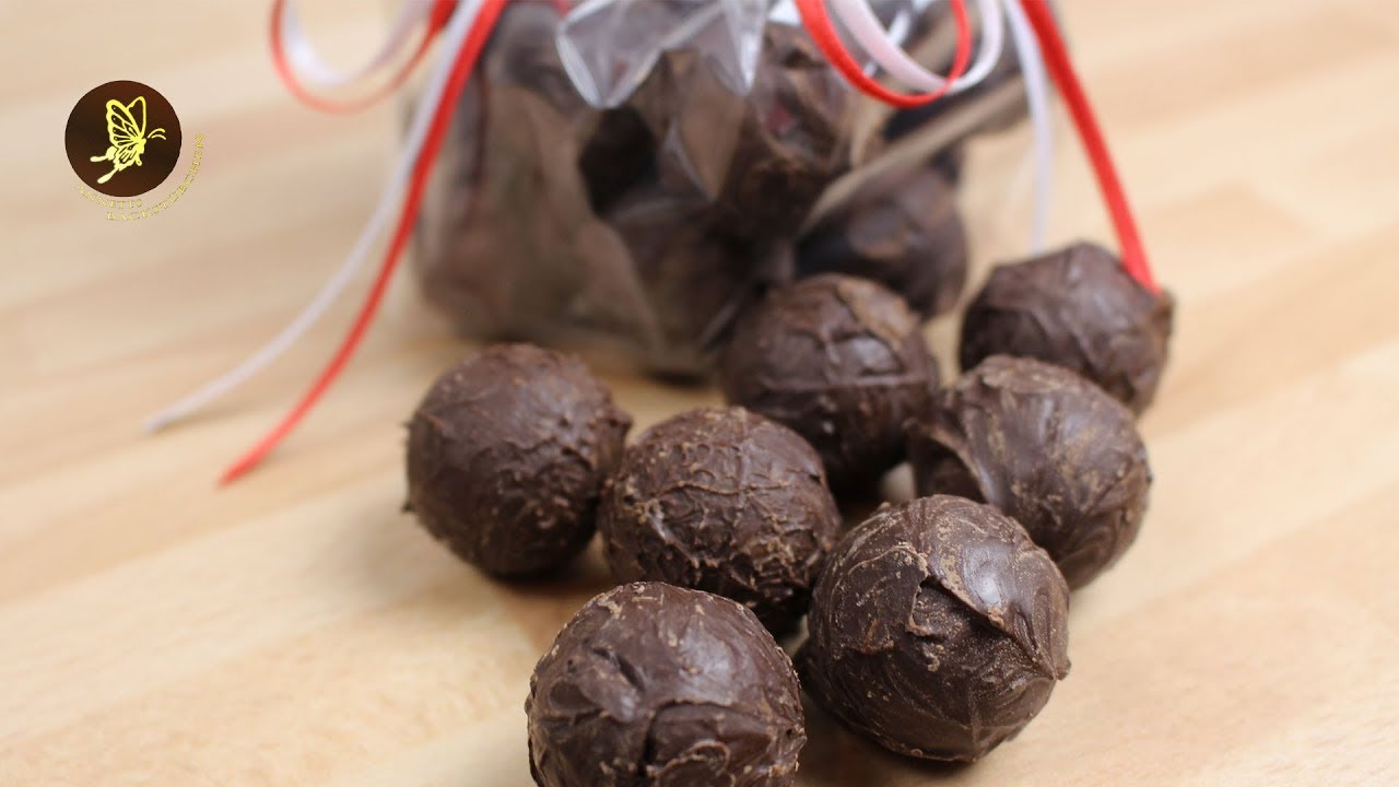 Amaretto - Marzipan - Trüffel / Pralinen selbst gemacht / Pralinenrezepte