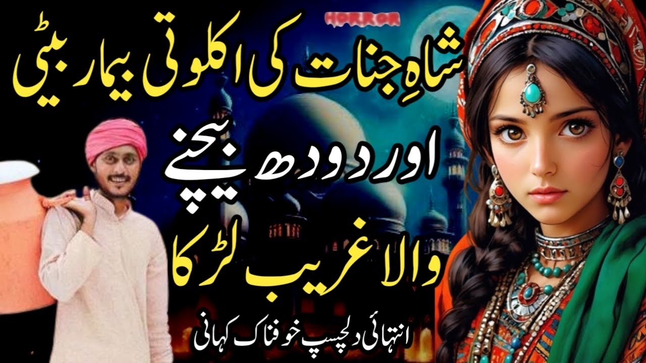 Sha e Jinnat Ki Akloti Bemar Beti Aur Dodh Bechny Wala Ghreeb Larka