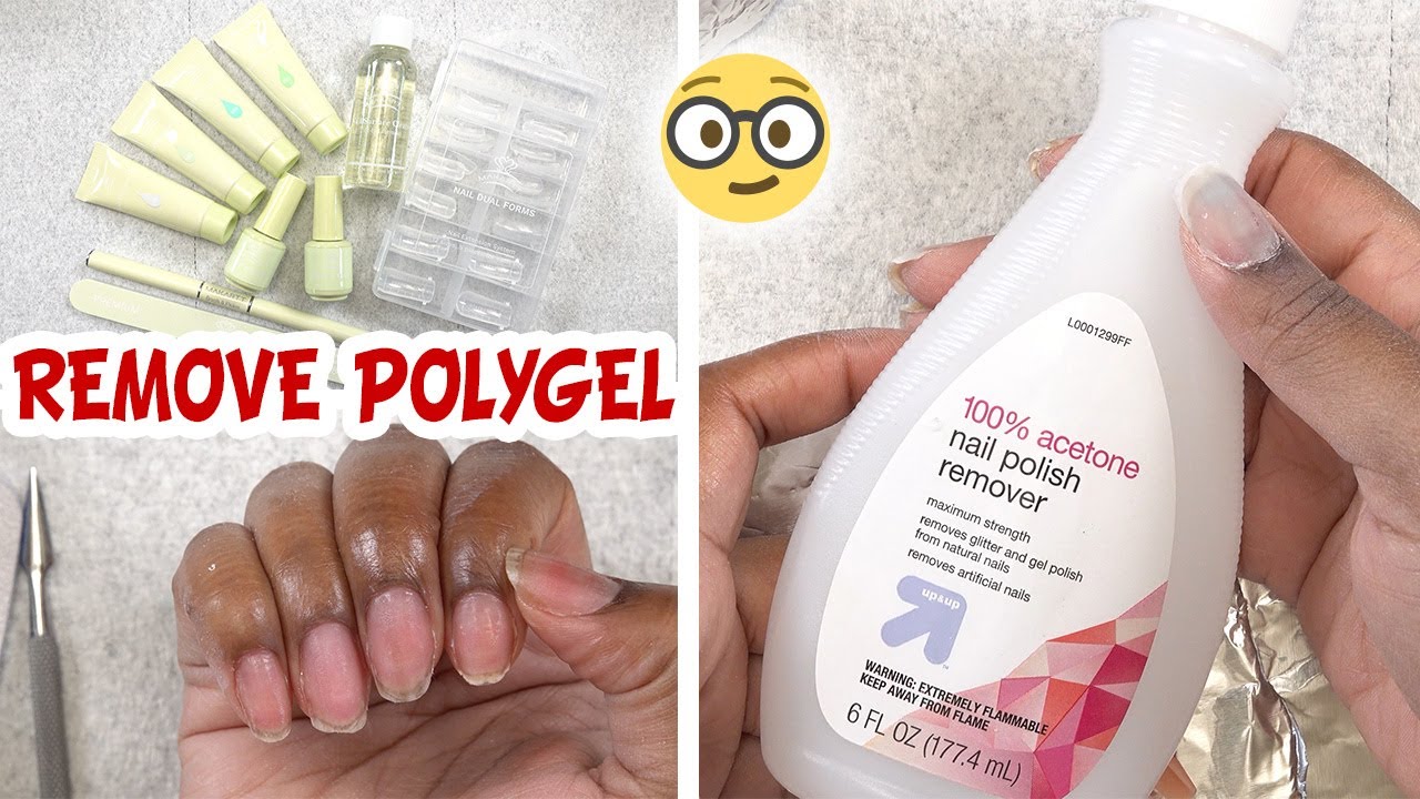 How to Remove Polygel Nails at Home