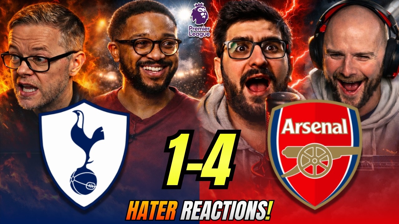 Arsenal&rsquo;s RIVALS & HATERS reactions to Spurs 1-4 Arsenal | Premier League Fan Reactions