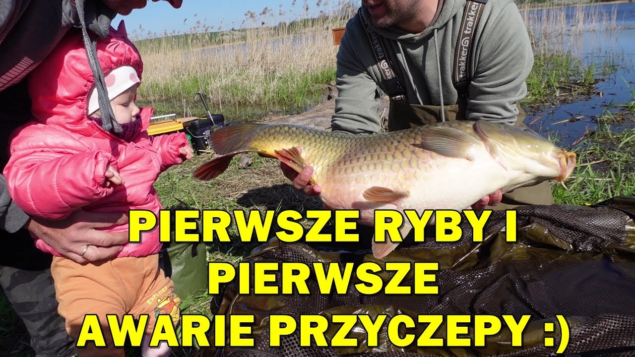 PIERWSZA WYPRAWA PRZYCZEPĄ na ryby i pierwsze awarie