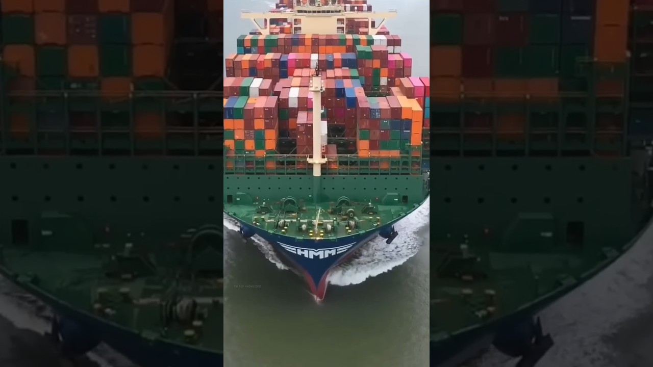 Containers transportation by SHIPS ( Pirates attack on ship )