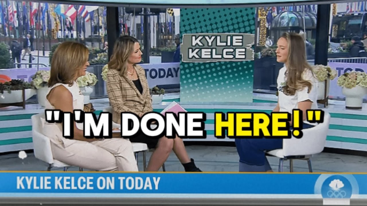 Kylie Kelce Walks Off Today With Jenna & Friends Show After Heated Clash.