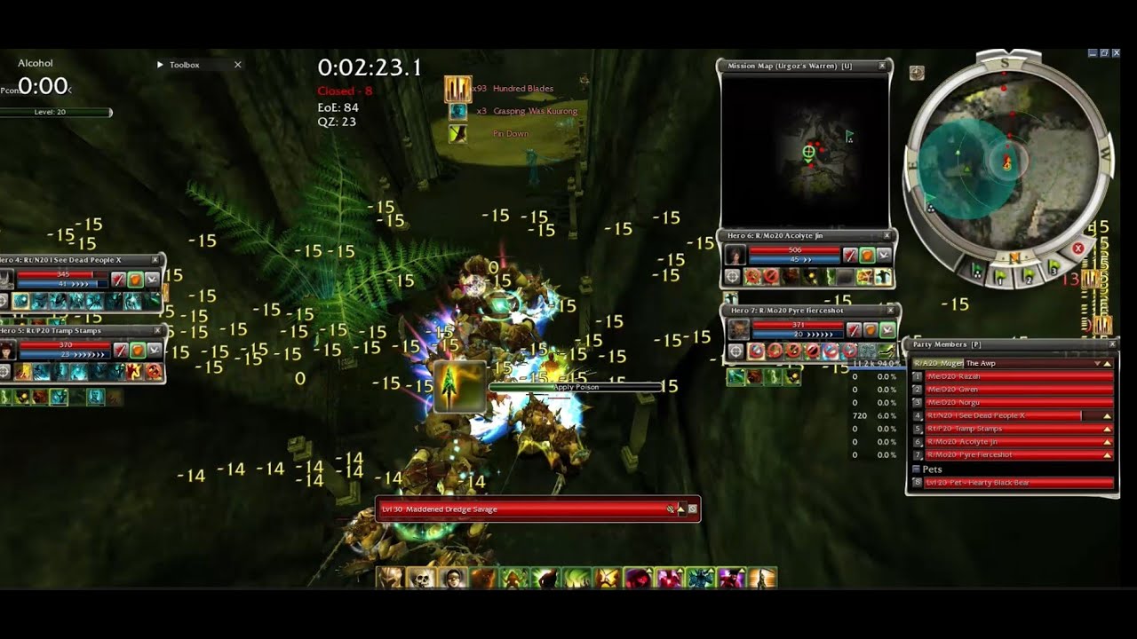 Guild Wars Solo HM Urgoz Farm R/A