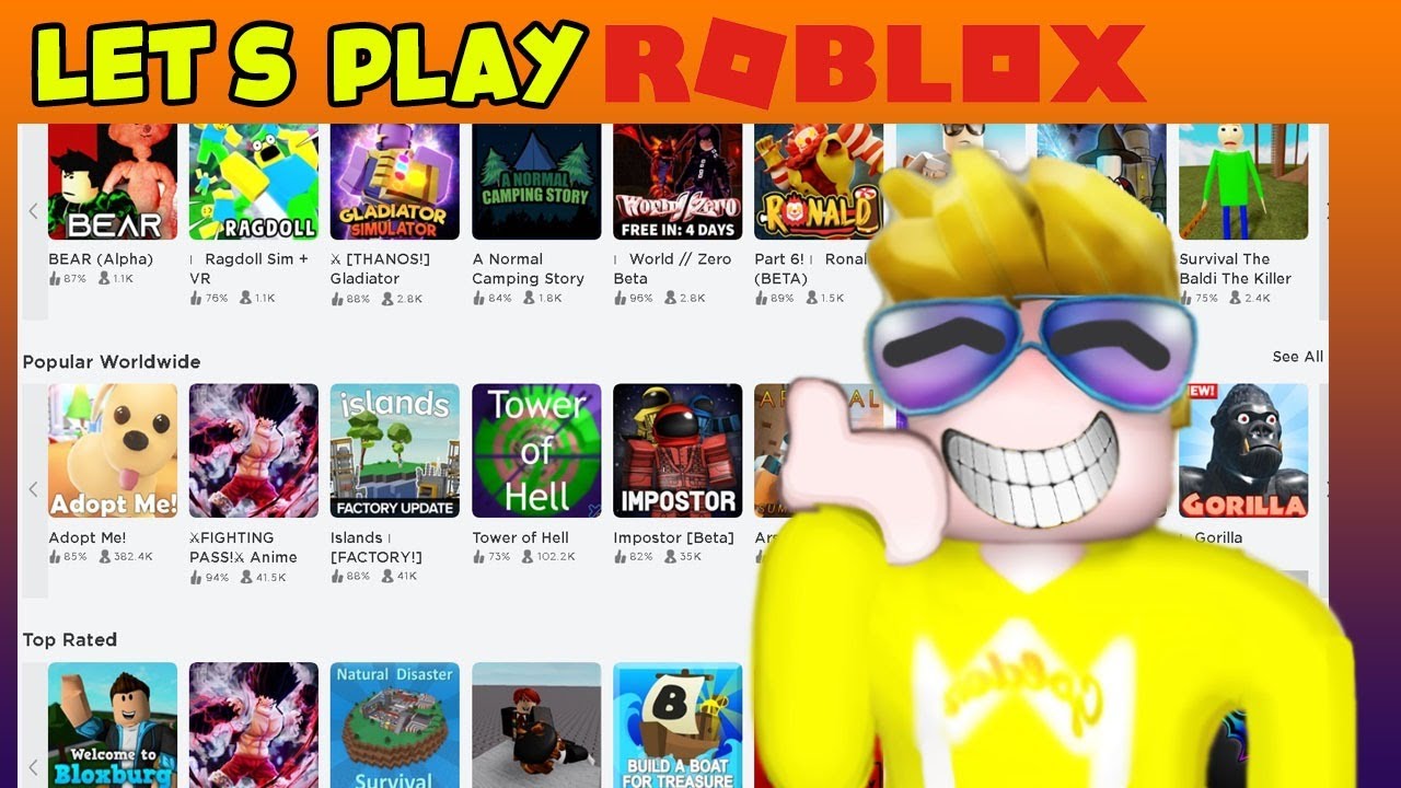 RICHROX13 LIVE PLAYING ROBLOX AGAIN! :D