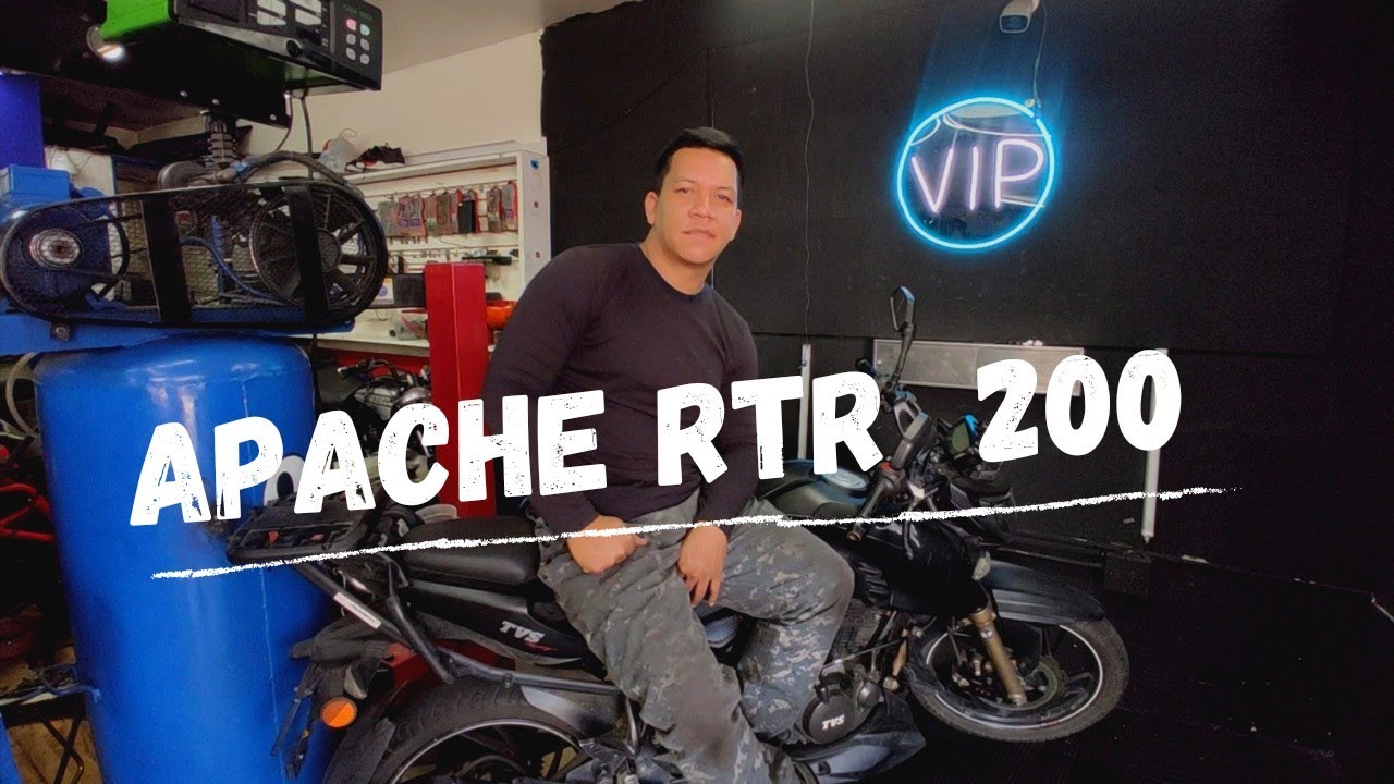 Como Quitar Tapas y Tanque de Apache rtr 200
