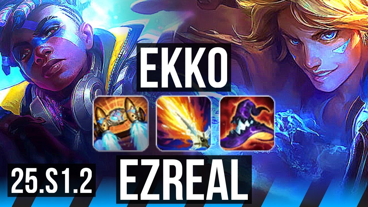 EKKO vs EZREAL (MID) | 11/2/5, 500+ games, Dominating | KR Master | 25.S1.2
