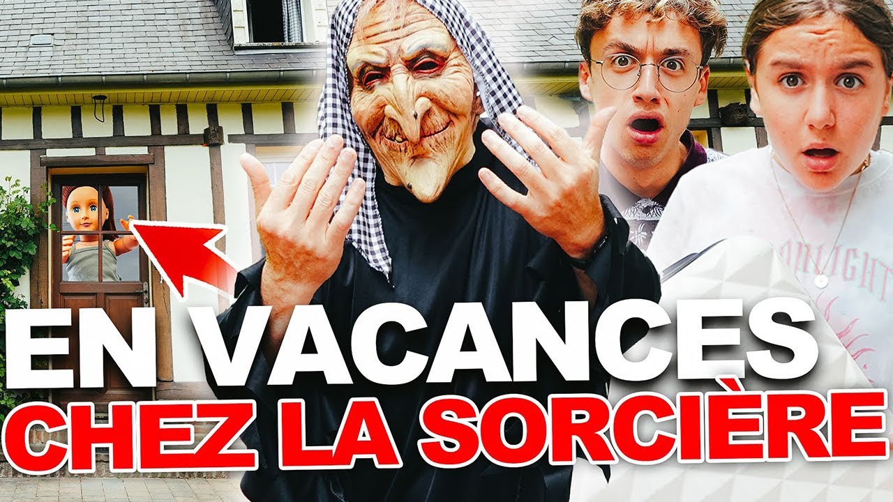 ON PART EN VACANCES CHEZ LA SORCIÈRE ! C'EST HORRIBLE ! - PINK LILY