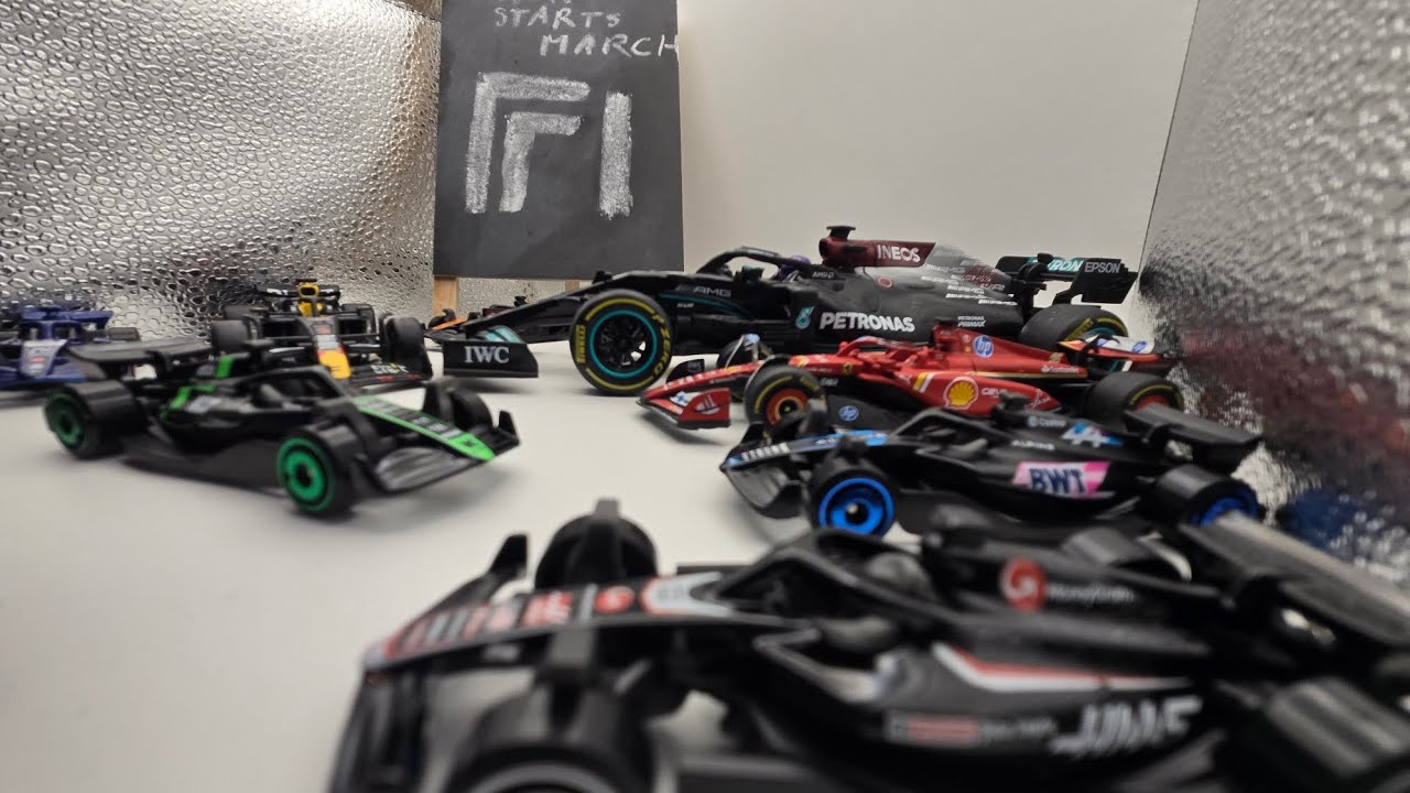 F1 Shelf Display