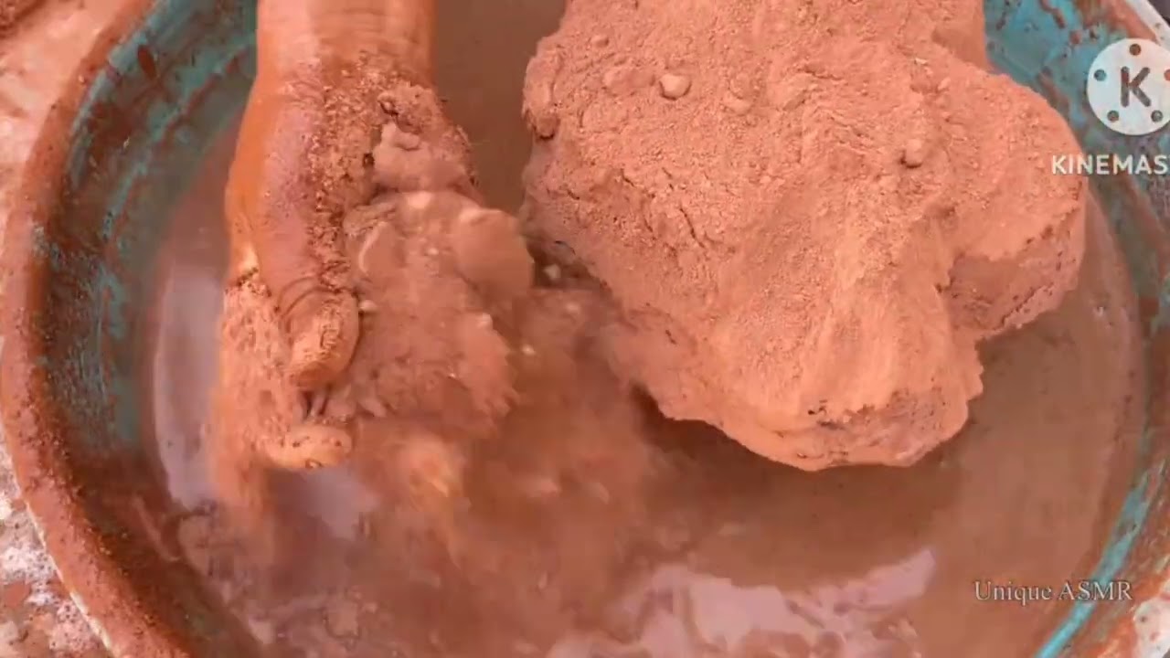 Red Dirt Crumbling ASMR 