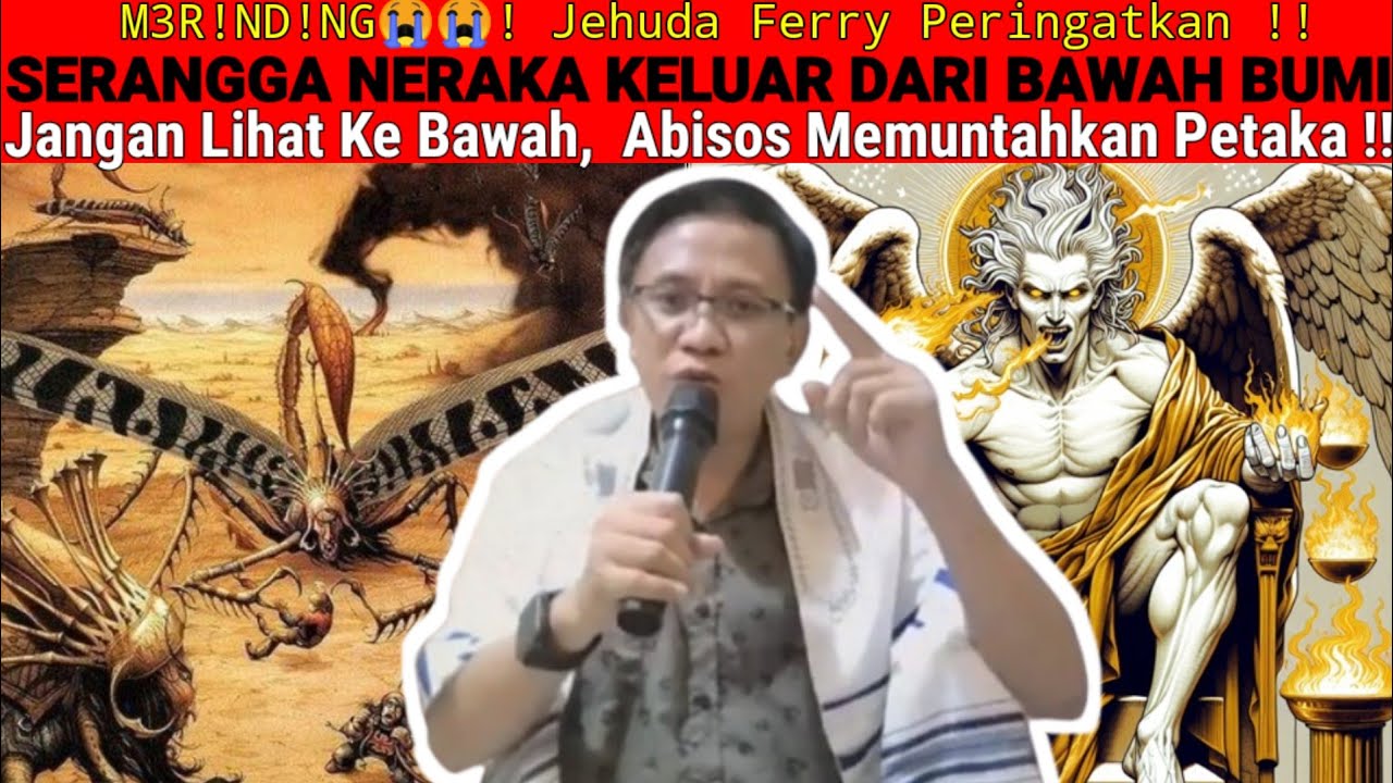GAWAT😱😱! SERANGGA NERAKA KELUAR DARI BAWAH BUMI! Jangan Lihat Ke Bawah,  Abisos Memuntahkan Petaka!!