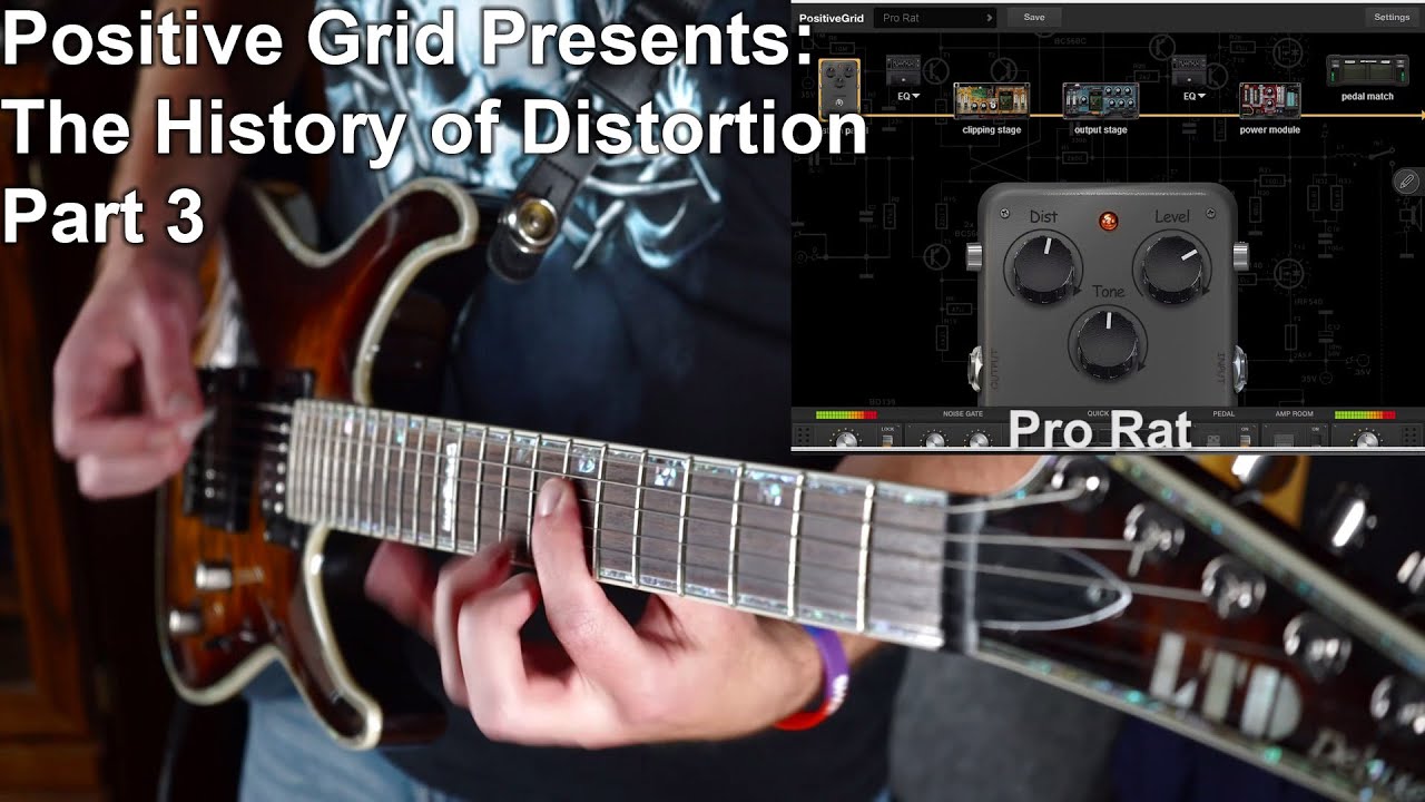 Positive Grid Presents - The History of Distortion Part 3 -1980s
