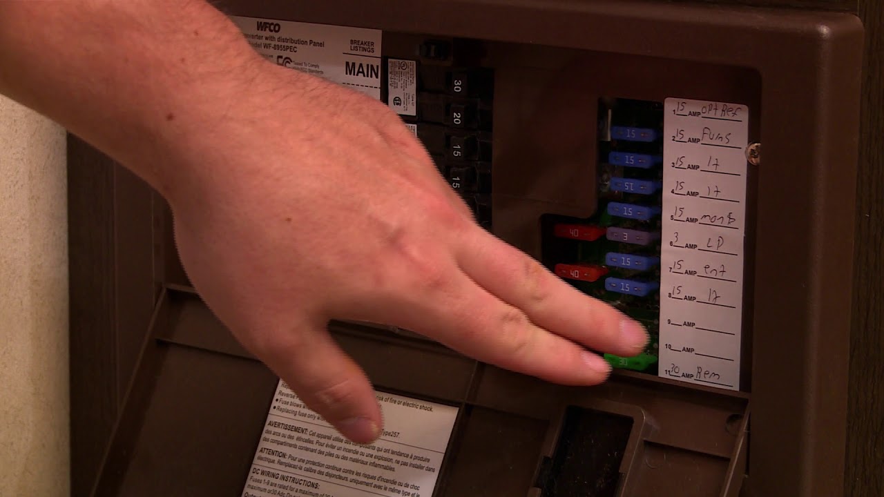 Salem/Wildwood Systems Breaker Panel