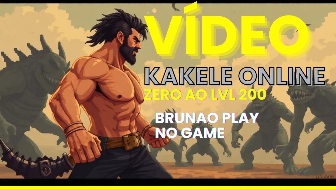 MMORPG Kakele online Do zero ao 200