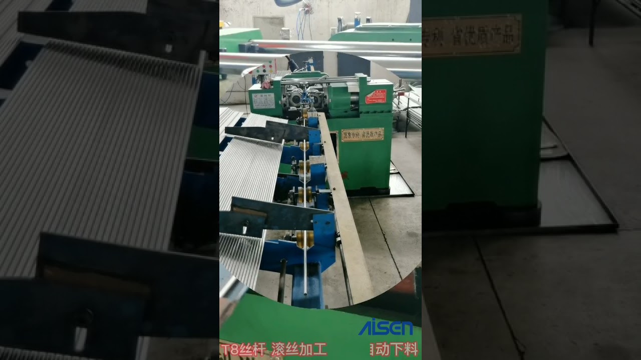 Z28-80 thread rod  automatic thread rolling machine