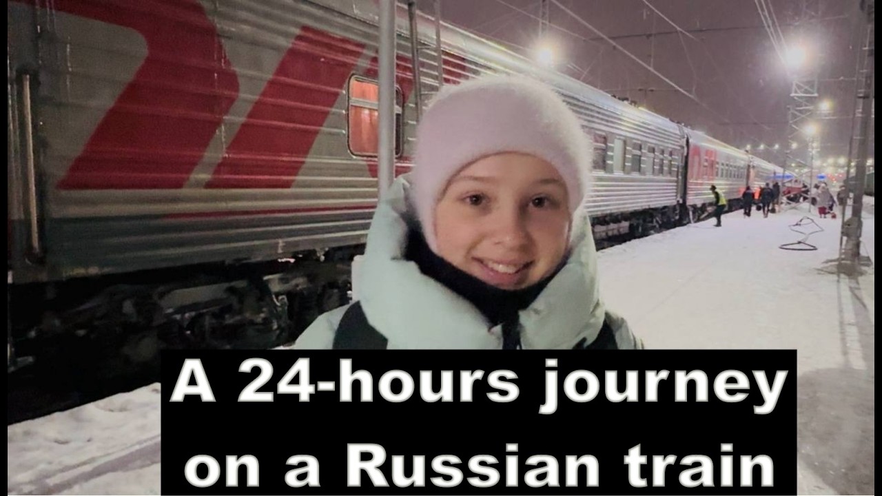 24 Hours on a Russian Train 🇷🇺| Life & Sleeper Cars