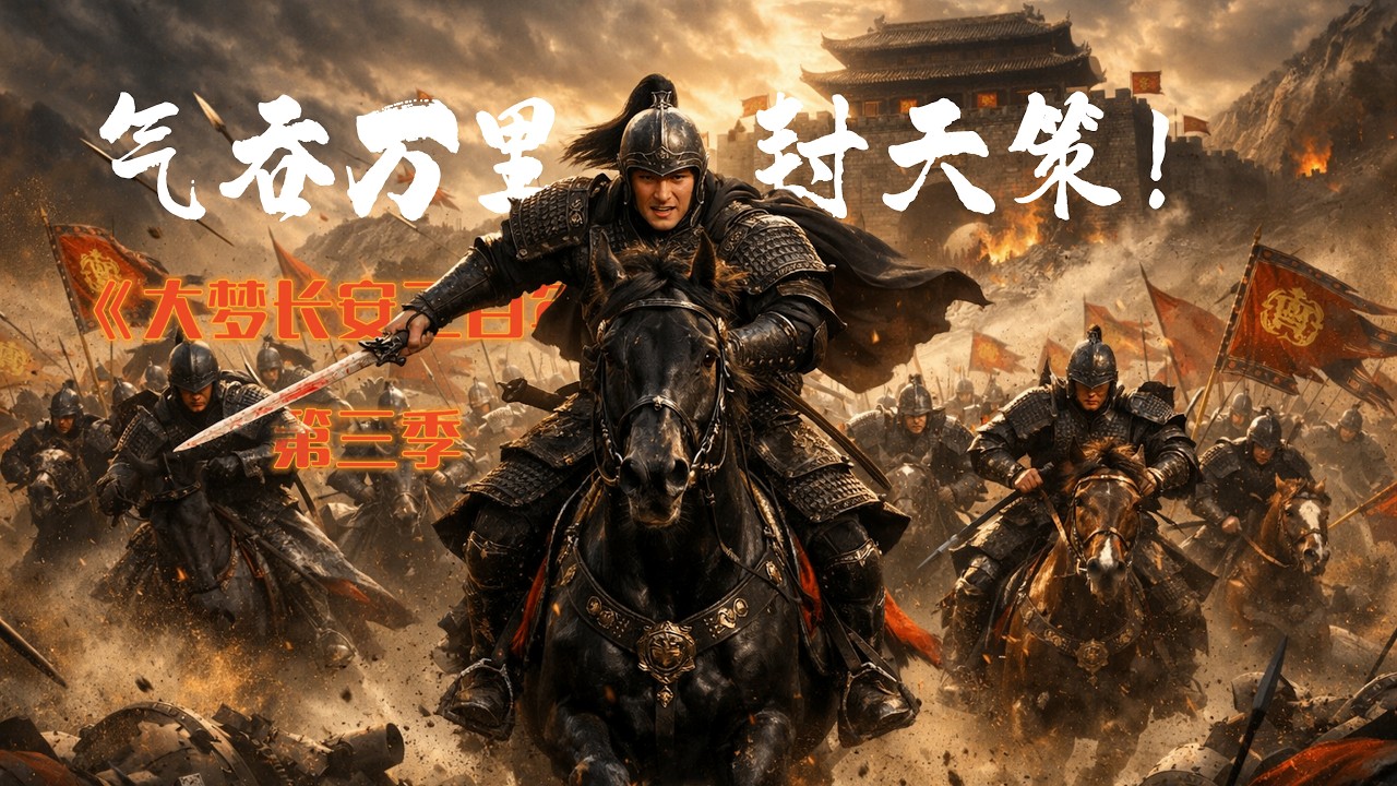 《大梦长安三百年》第三季【气吞万里】三千五百骑击溃十万大军！大唐建国初期的地狱开局，凭什么四年翻盘？