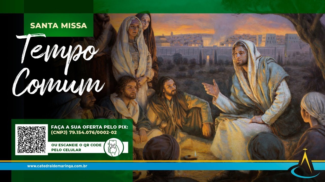 SANTA MISSA | 5º Domingo do Tempo Comum | Domingo | 08/02/26 | 9h30