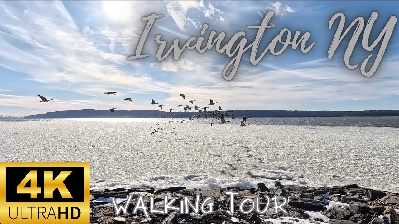 History of Irvington NY Winter Walk Doc - 4K