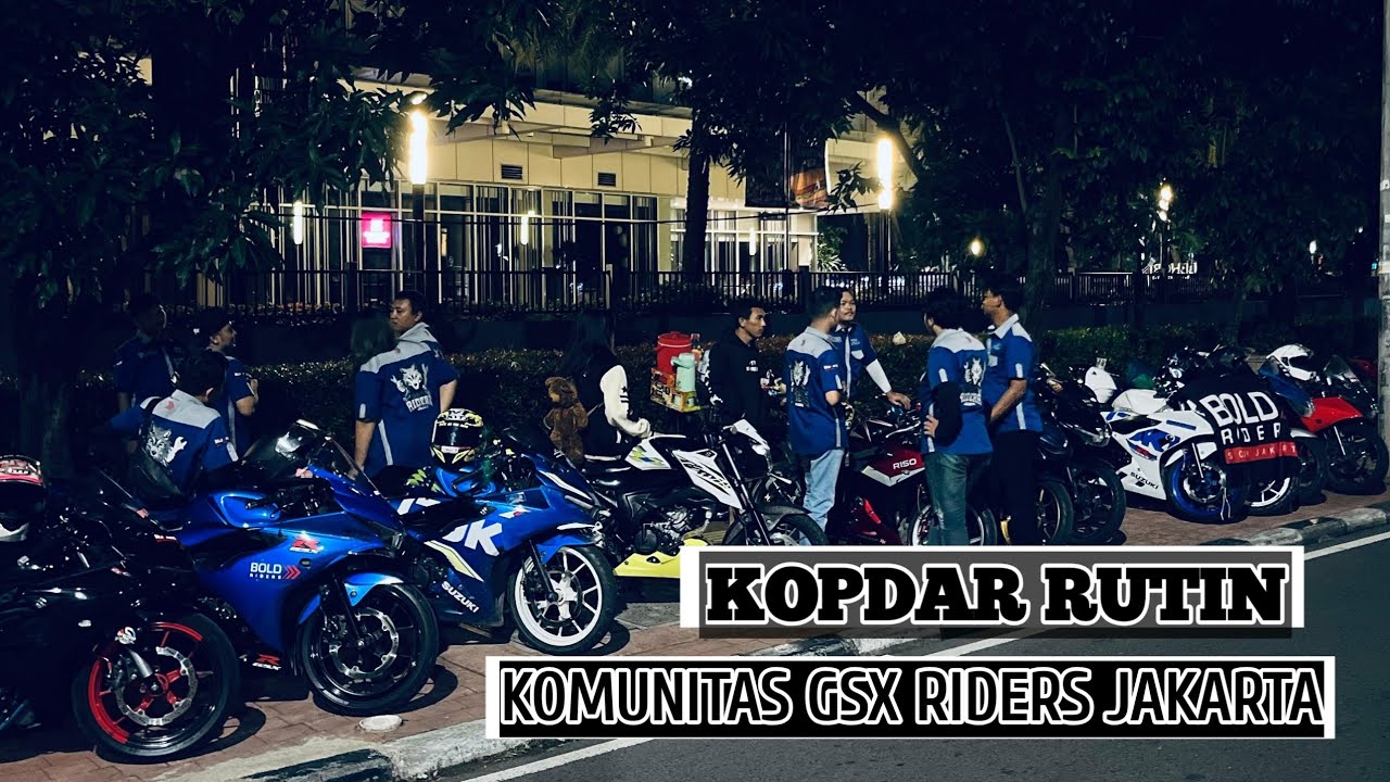 KOPDAR Rutin GSX RIDERS JAKARTA