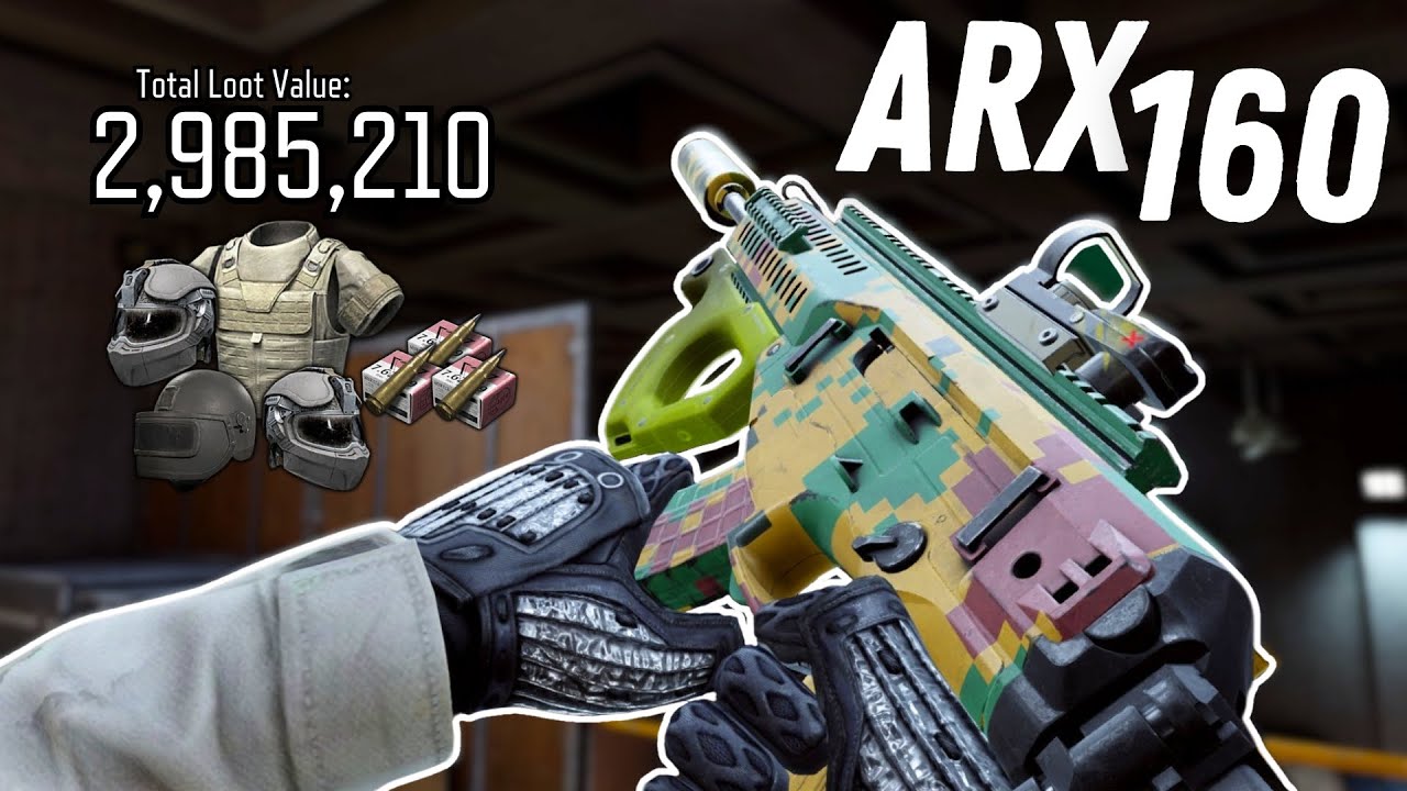 ARX160 Is The NEW SHREDDER, Destroying T6s With Buffed AP in TV Station | Arena Breakout