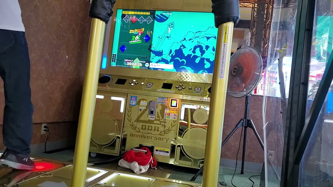 【落とし神】【DDR】ベビーステップ Difficult スコア 77万