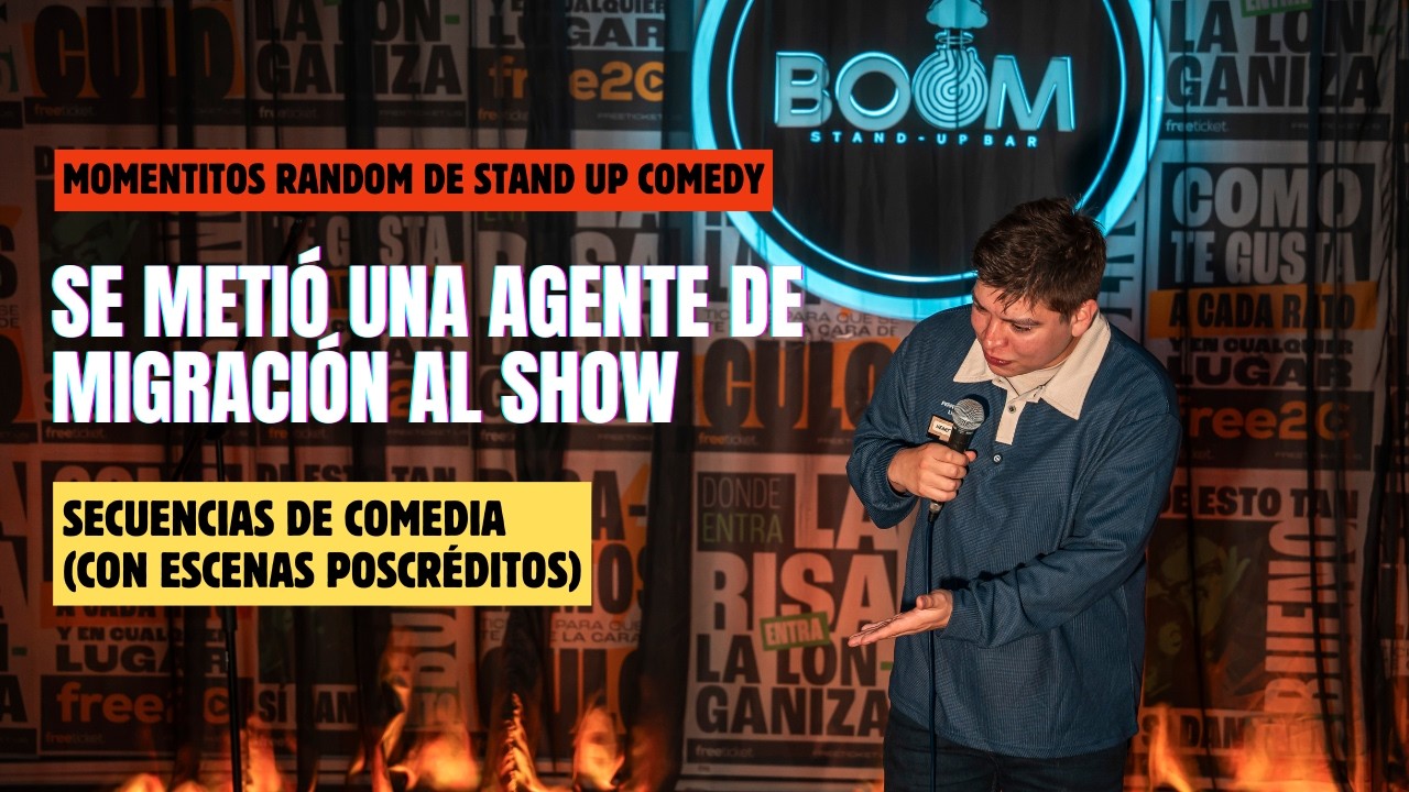SE METIÓ LA MIGRA (EL ICE) AL SHOW - Diego Martinez - Stand Up Comedy (Colombia)