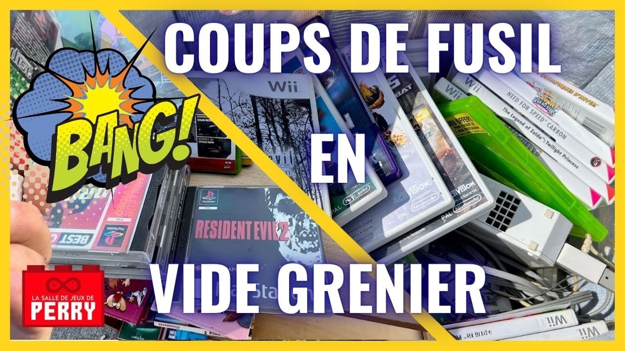 #141 - VIDE GRENIER LIVE - Une matinée incroyable, jeux vidéos, vinyles et bandes dessinées 🤩
