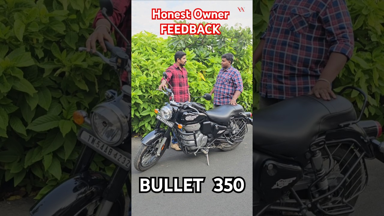 Honest Owner FEEDBACK Of Royal Enfield BULLET 350 Military Black | Hybrid views - Tamil 🏁