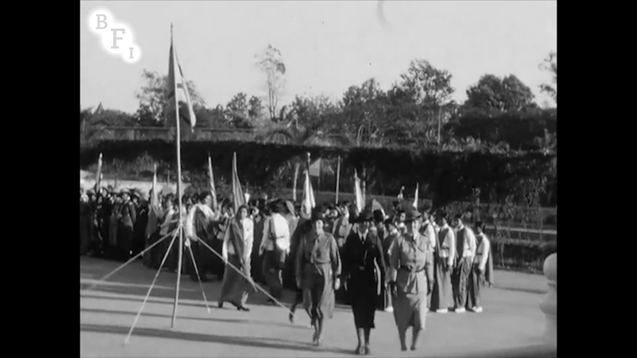 Chief Guide at Hyderabad Rally (1937)