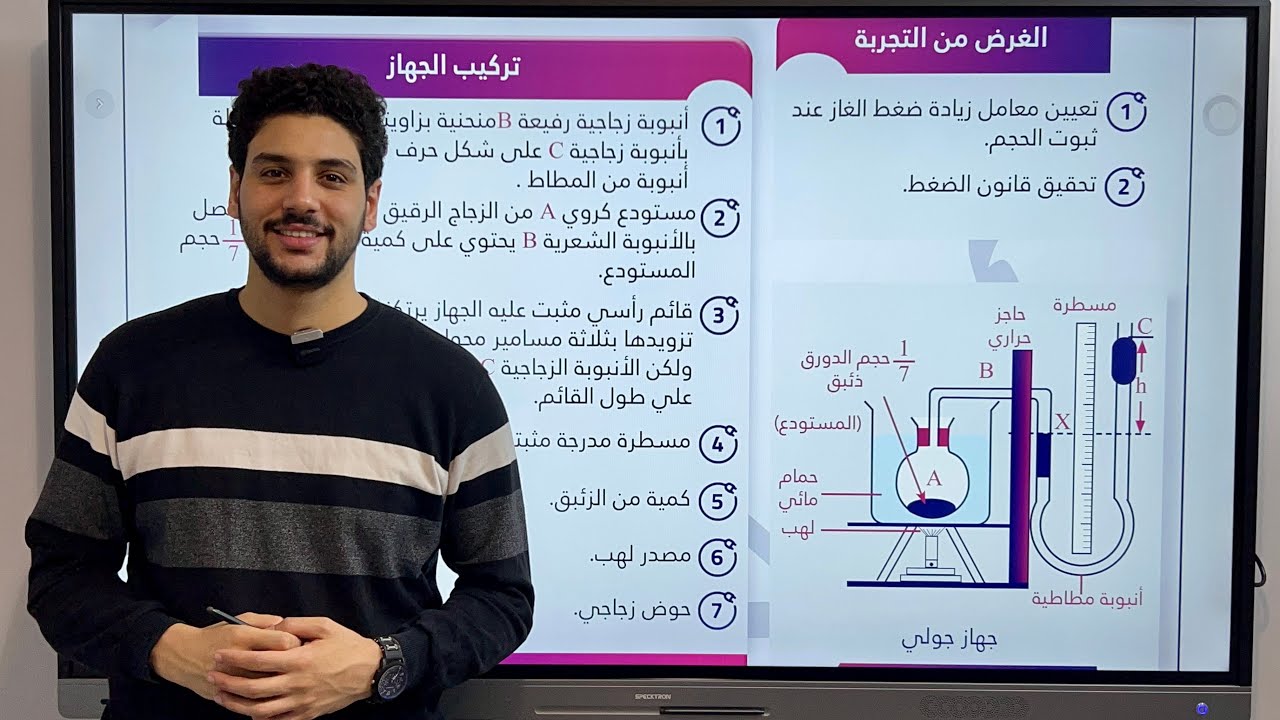 مراجعة على قوانين الغازات وحل جميع افكار قانون شارل وجولى والقانون العام (دفعة تانية ثانوى ٢٠٢٤🥰🌍)