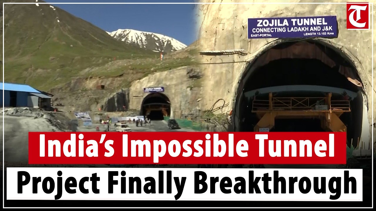 Inside India&rsquo;s impossible mega project: 13.153-km Zojila Tunnel transforms Ladakh access