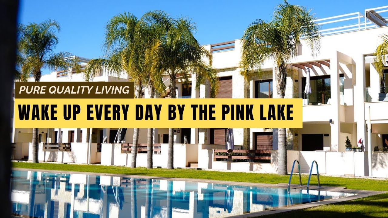 Modern Luxury Living With Stunning Pink Lake Views in Los Balcones, Torrevieja