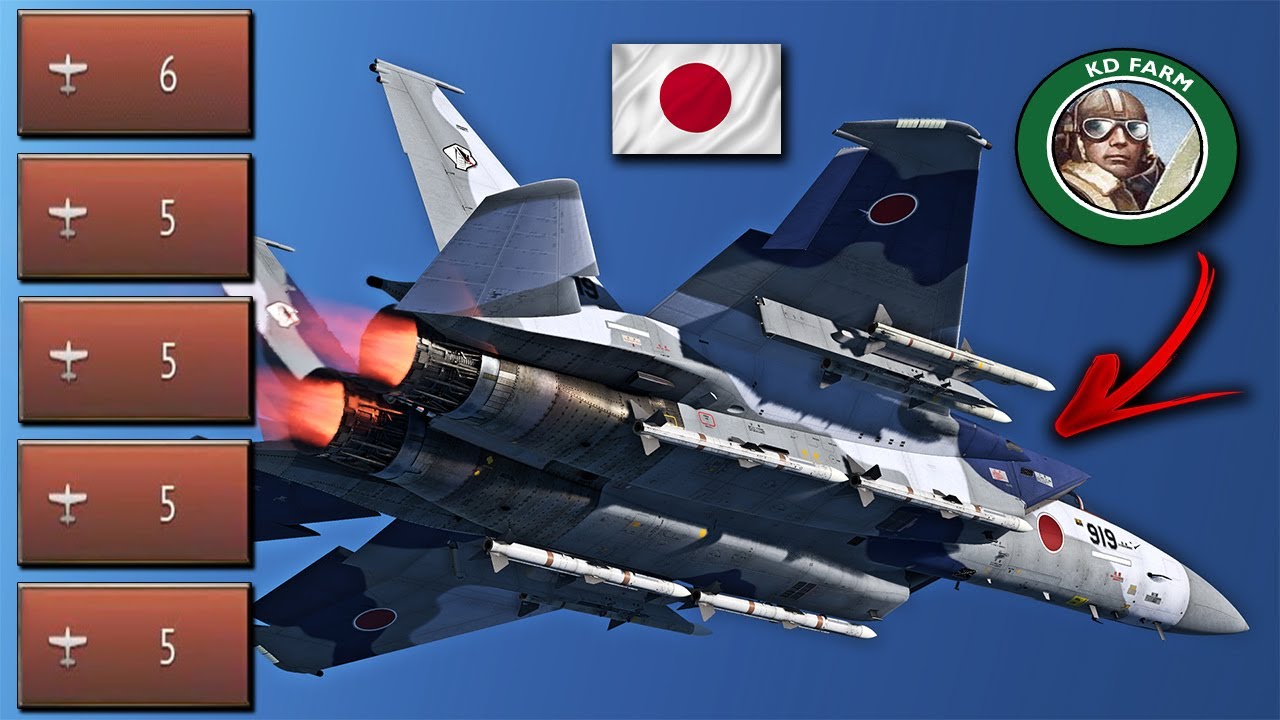 😨 The Power of the Most OP Fighter is UNMATCHED! | F-15J(M) 