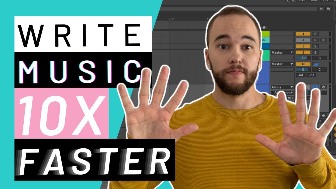 Produce music 10x FASTER (It's EASY)